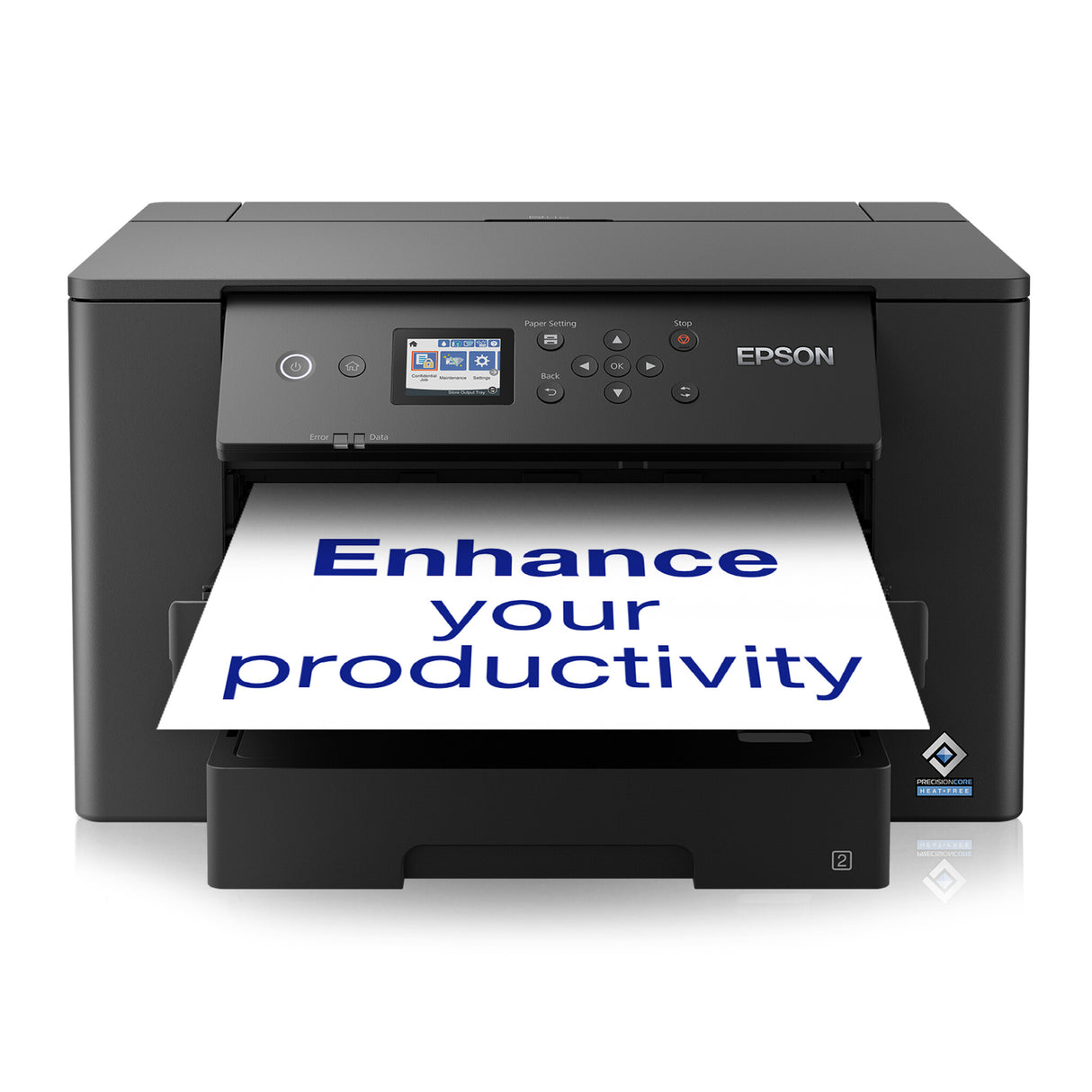 Imprimante jet d'encre Epson WorkForce Pro WF-7310DTWF C11CH70401, A3, double bac à papier, sans fil, Ethernet