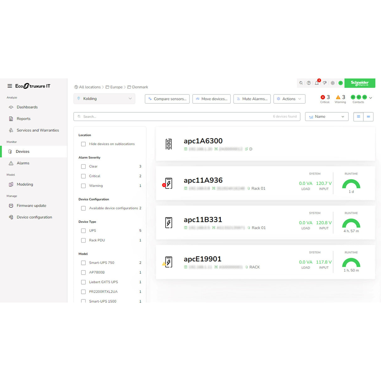 APC Subscription, Ecostruxure IT Expert, 3 years, 100 nodes, Digital, Remote monitoring and management of Data Centers.
