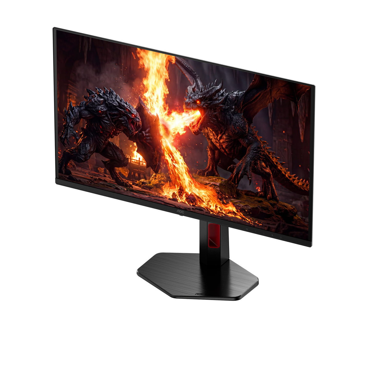 AOC G4 Q27G4SDR computer monitor 67.3 cm (26.5") 2560 x 1440 pixels Quad HD QD-OLED Black, Red
