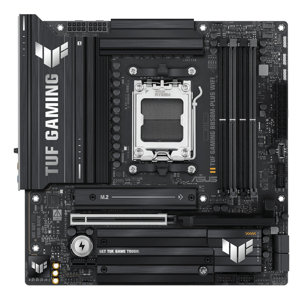 ASUS TUF GAMING B850M-PLUS WIFI AMD B850 Socket AM5 micro ATX
