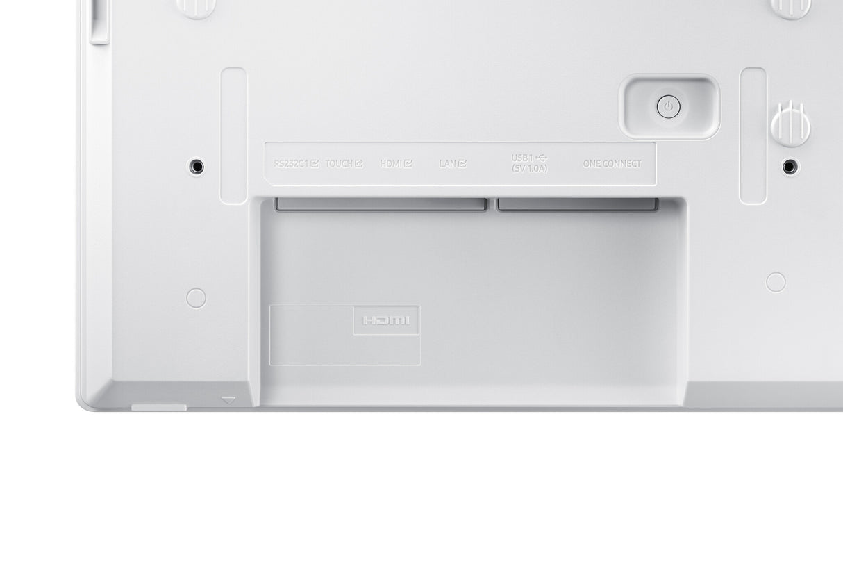 Samsung KM24C-3 Kiosk design 61 cm (24") LED 250 cd/m² Full HD White Touchscreen Built-in processor Windows 10 IoT Enterprise 16/7