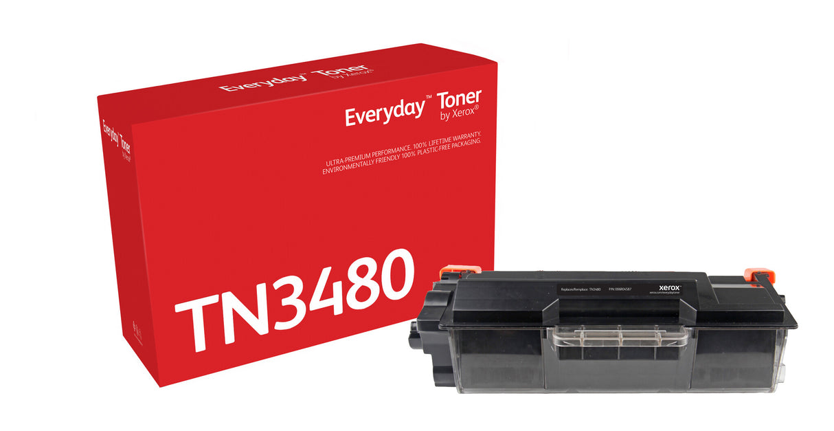 Everyday™ Mono Toner by Xerox compatible with Brother TN-3480, Standard capacity