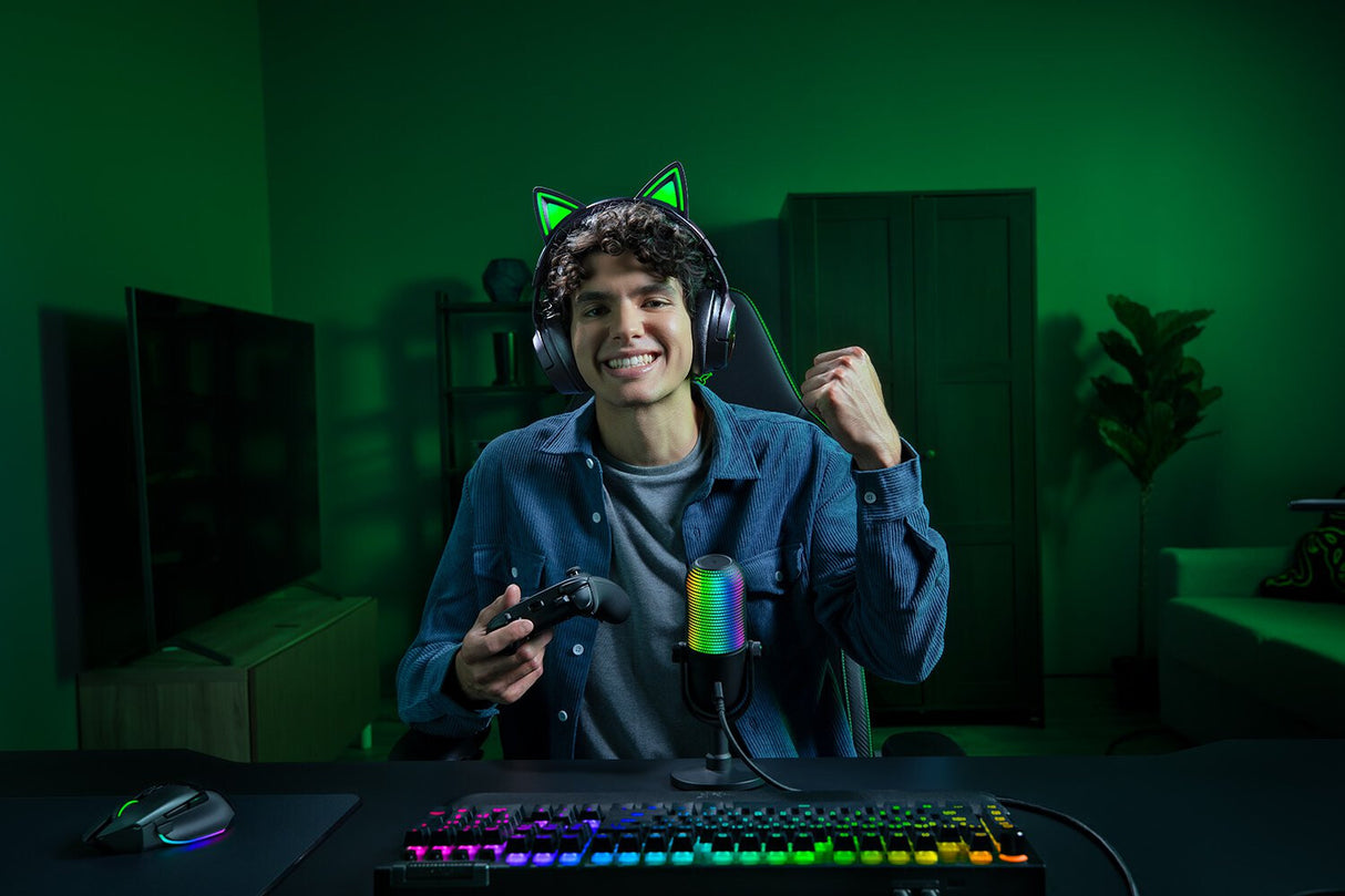 Razer Kraken Kitty V3 Pro Headset Wired & Wireless Head-band Gaming USB Type-A Bluetooth Black