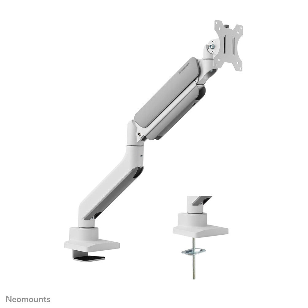 Neomounts DS70PLUS-450WH1 Monitor arm 17-49" - gas spring - Topfix - 180°-stop