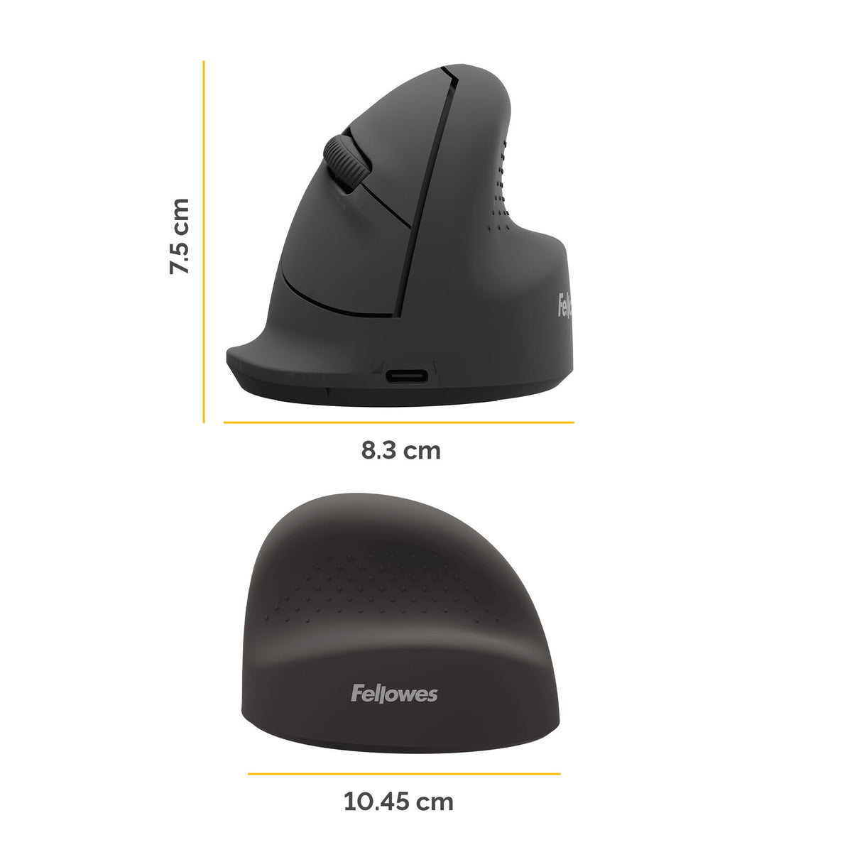 Fellowes Vertical Wireless Mouse Breyta Ergonomic Right Handed Vertical Mouse Medium