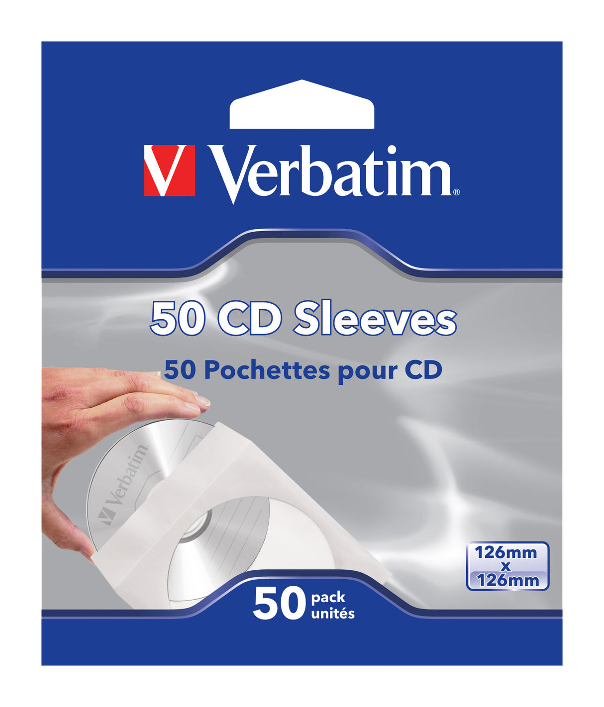 Verbatim CD Sleeves 50pk