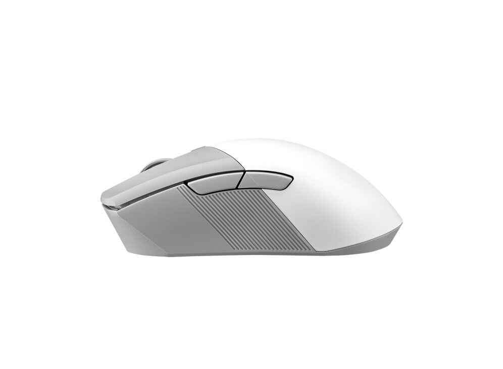 ASUS ROG Gladius III Wireless Aimpoint White mouse Gaming Right-hand RF Wireless + Bluetooth + USB Type-A Optical 36000 DPI