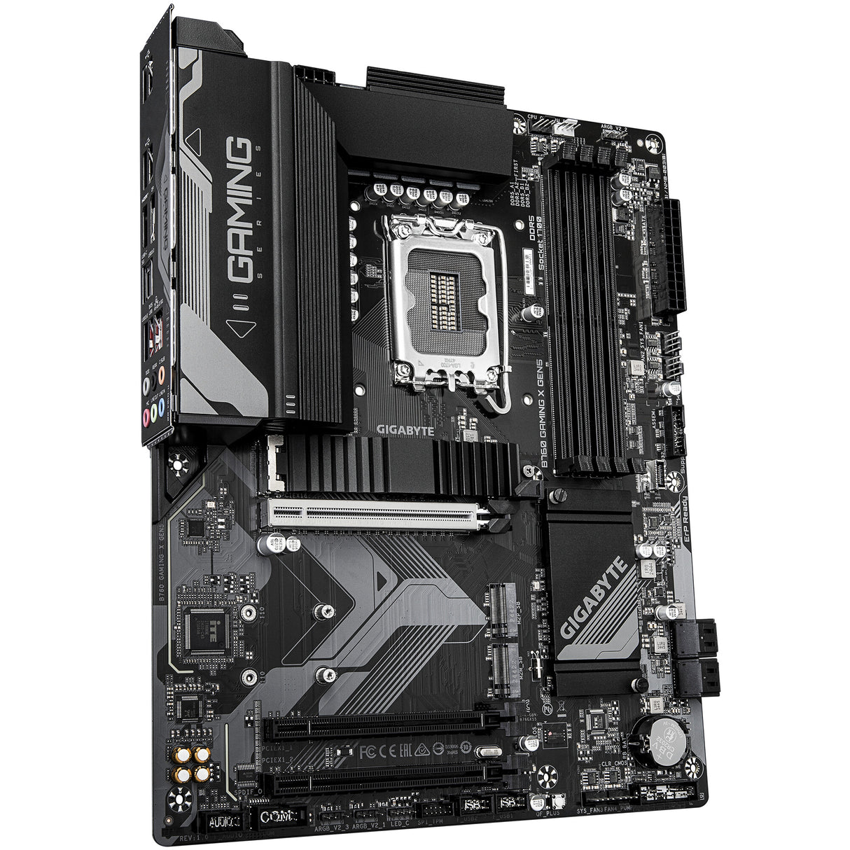 GIGABYTE B760 GAMING X GEN5 Motherboard - Supports 14th Gen. Intel Core CPUs, 8+1+1 phases VRM, up to 5600MHz DDR5, 3xPCIe 4.0 M.2, 2.5 GbE LAN, USB 3.2 Gen 2