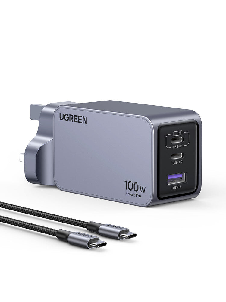 Ugreen Nexode Pro Universal Grey, Silver AC Fast charging Indoor
