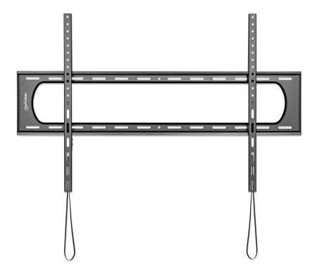 Manhattan Wall Mount for TV & Monitors (Fixed Low Profile), For screens: 60" to 120", VESA compatability: all between 50x50 to 900x600mm - check the dimensions of the four mounting holes on back of screen to ensure it fits, Max 120kg, Black, LFD, Bracket