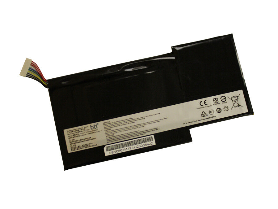 BTI BP-16K1-31 compatible 64.98Wh 6-cell battery for MSI 6RF-001US SERIES