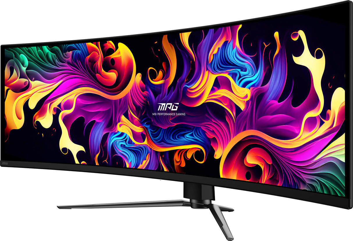MSI MPG 491CQP QD-OLED computer monitor 124.5 cm (49") 5120 x 1440 pixels DQHD Black