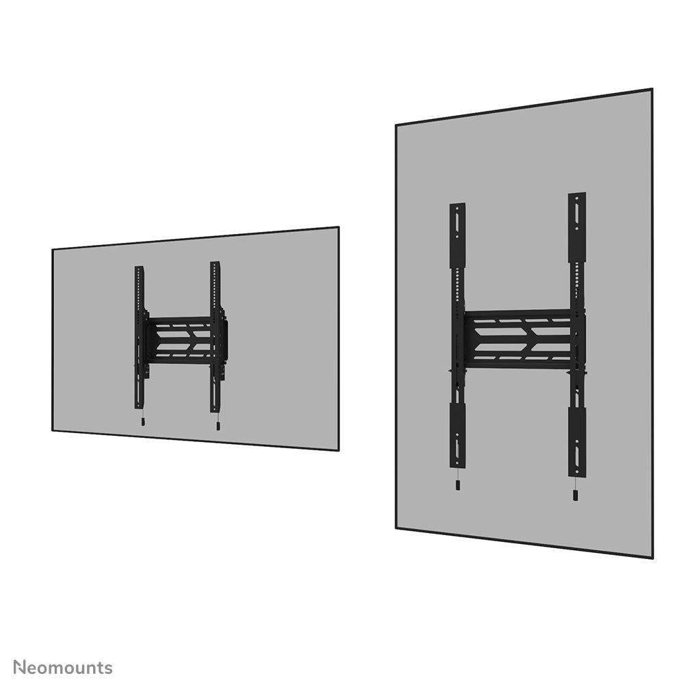 Neomounts WL30S-950BL19 Heavy duty wall mount 55-115" - fixed - lockable - landscape and portrait