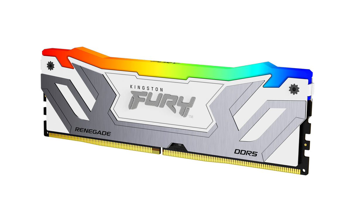Kingston Technology FURY 24GB 8400MT/s DDR5 CL40 CUDIMM Renegade RGB White XMP