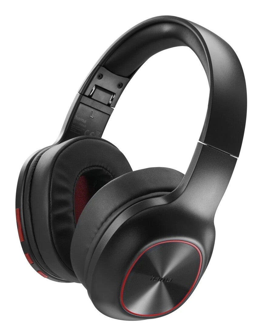 Hama Spirit Calypso III Headset Wireless Head-band Calls/Music Bluetooth Black, Red