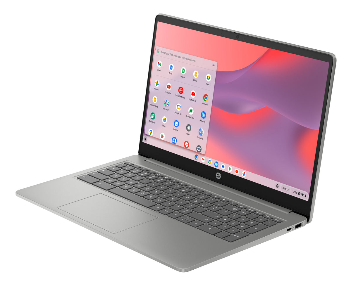 HP Chromebook 15a-nb0004na Intel® Core™ i3 i3-N305 39.6 cm (15.6") Full HD 8 GB LPDDR5-SDRAM 256 GB Flash Wi-Fi 6 (802.11ax) ChromeOS Silver