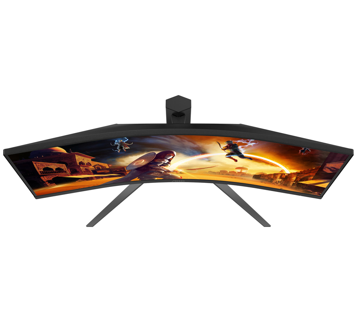 AOC G4 CU34G4Z computer monitor 86.4 cm (34") 3440 x 1440 pixels Wide Quad HD LED Black, Red