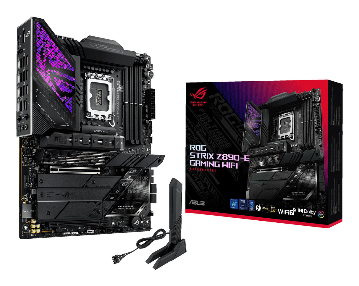 ASUS ROG STRIX Z890-E GAMING WIFI Intel Z890 LGA 1851 (Socket V1) ATX