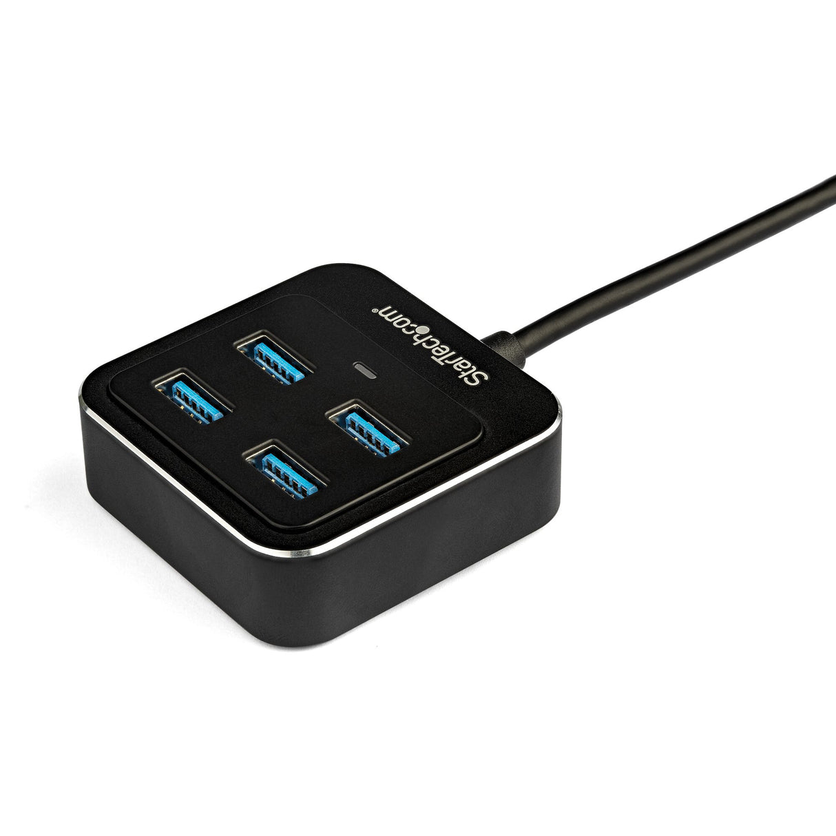 StarTech.com 4-Port USB C Hub - USB-C to 4x USB-A Ports - SuperSpeed 10Gbps USB 3.2 Gen 2 Type-C Hub - USB Bus Powered - Portable/Compact USB-C to USB Adapter Hub for Laptop - Aluminum