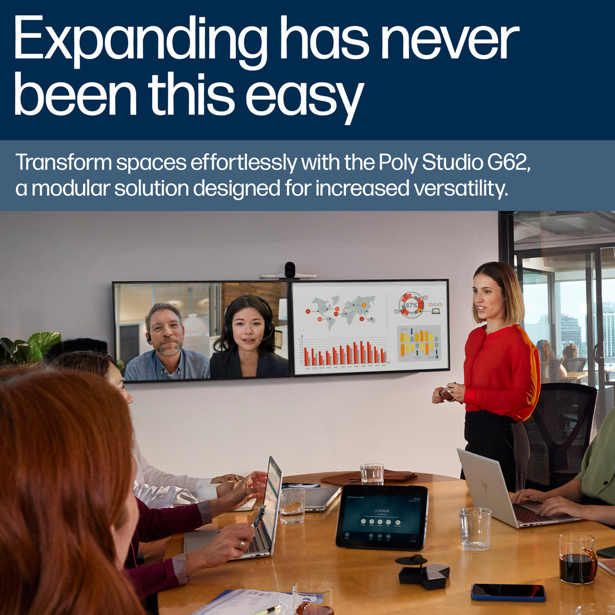 HP Poly Studio G62 Video Conferencing System