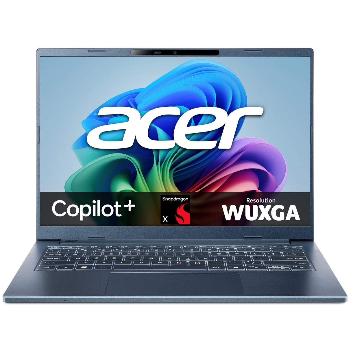 Acer Aspire 14 AI A14‑11M – 14" WUXGA (1920×1200) 120Hz, Snapdragon X1‑26100, 16GB LPDDR5X, 512GB SSD, Windows 11 Laptop