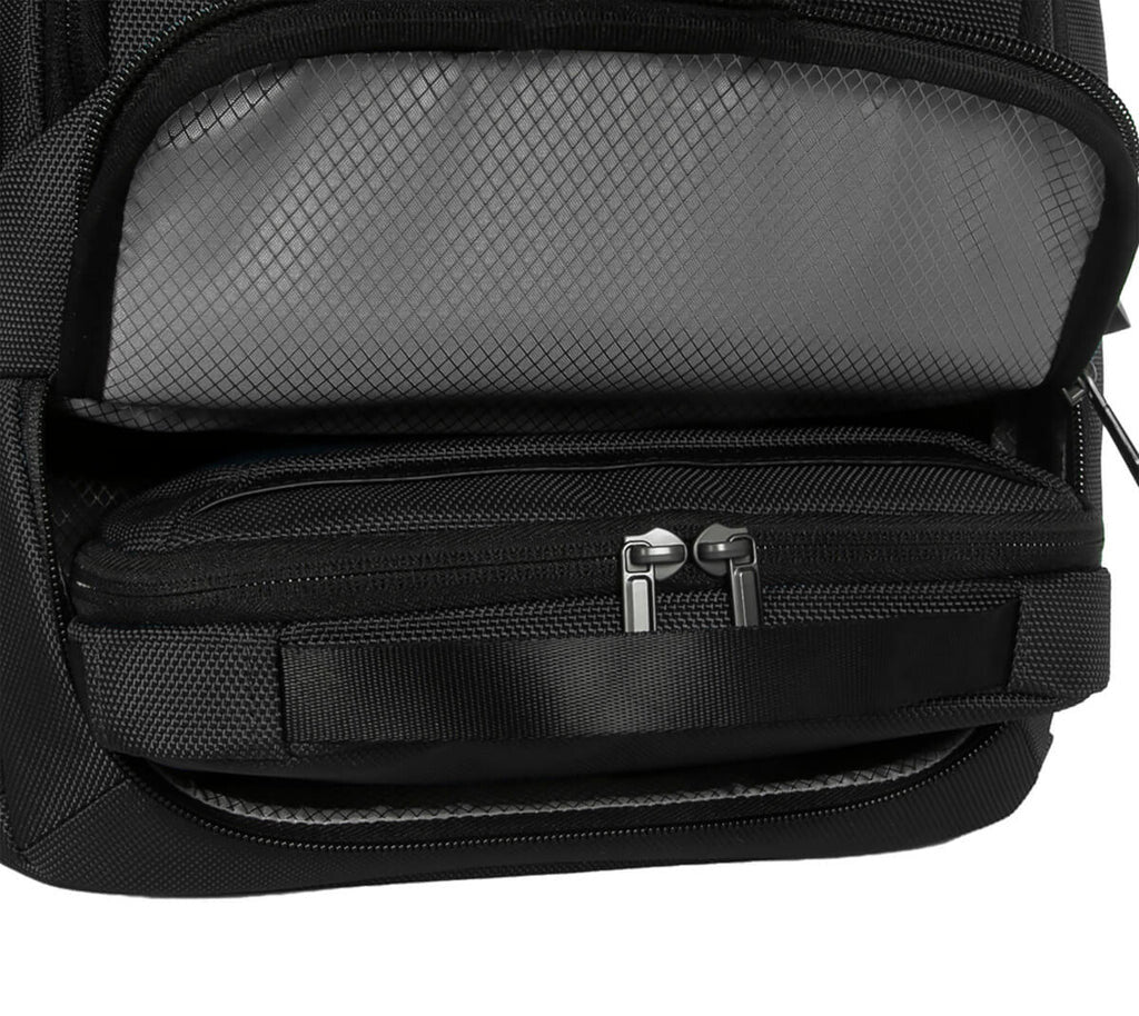 Targus HeritageLuxe backpack Travel backpack Black Polyester