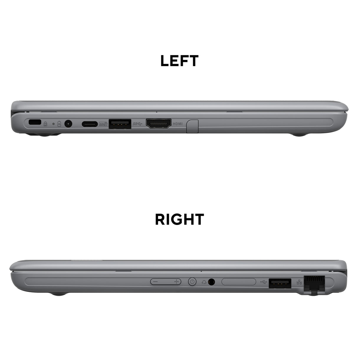 ASUS BR1100F-C41XA-3Y Intel® Celeron® N N4500 Hybrid (2-in-1) 29.5 cm (11.6") Touchscreen HD 4 GB DDR4-SDRAM 128 GB eMMC Wi-Fi 6 (802.11ax) Windows 11 Pro Education Grey