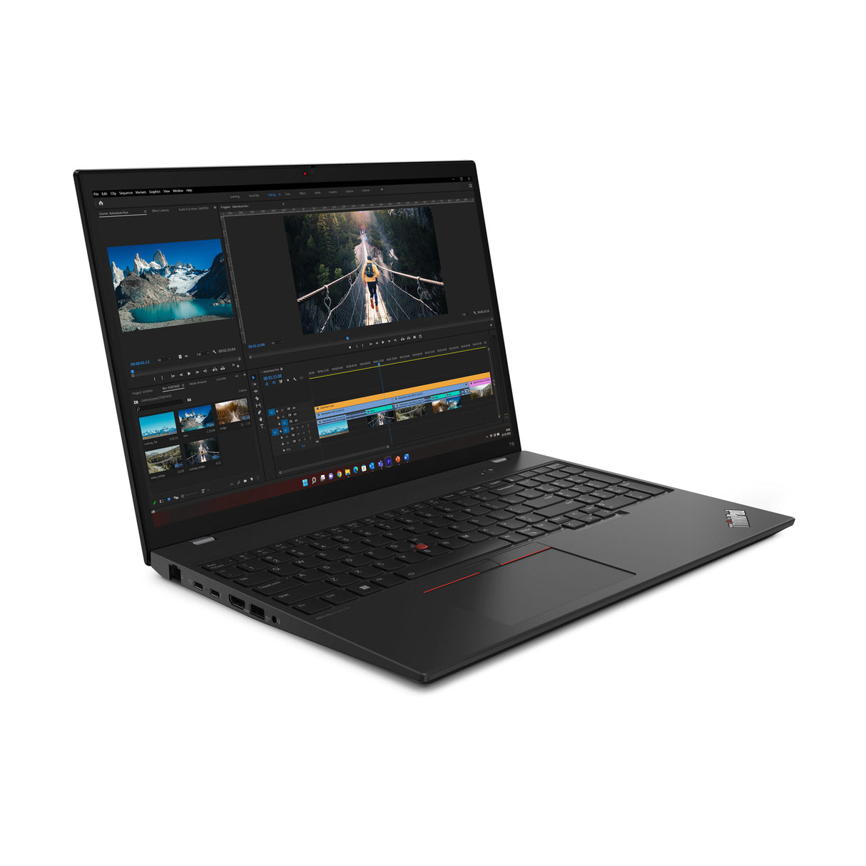 Lenovo ThinkPad T16 Gen 2 (Intel) Intel® Core™ i7 i7-1355U Laptop 40.6 cm (16") WUXGA 16 GB DDR5-SDRAM 512 GB SSD Wi-Fi 6E (802.11ax) Windows 11 Pro UK English Black