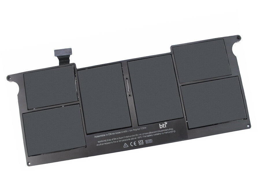 BTI 38.7 6 cell A1495 compatible battery for APPLE MACBOOK AIR 11-INCH EARLY 2014 MD711LL/B MACBOOK AIR 11-INCH EARLY 2014 MD712LL/B