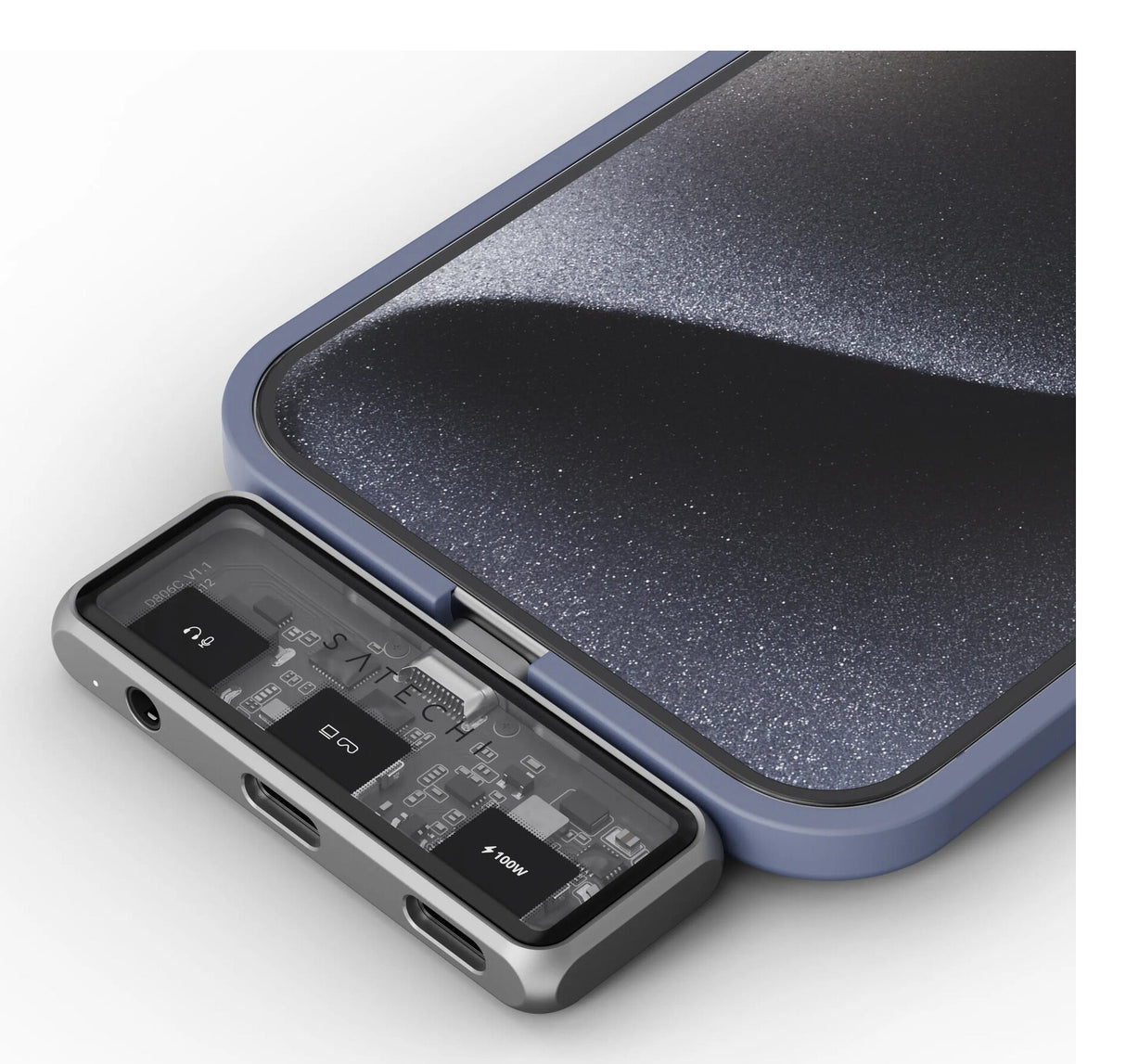 Satechi ST-HXRAJM laptop dock/port replicator Docking USB 3.2 Gen 2 (3.1 Gen 2) Type-C Grey