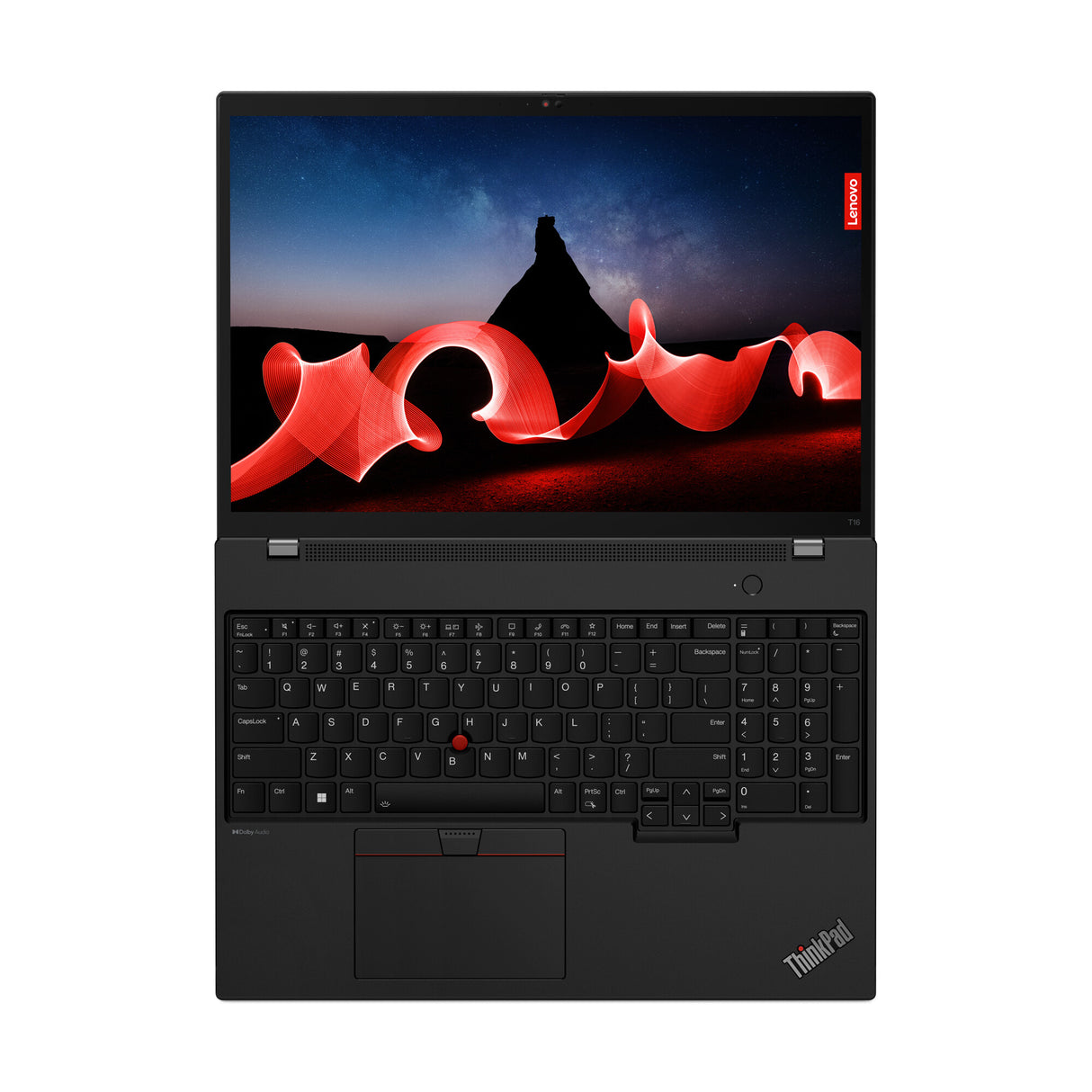 Lenovo ThinkPad T16 Gen 2 (Intel) Intel® Core™ i7 i7-1355U Laptop 40.6 cm (16") WUXGA 16 GB DDR5-SDRAM 512 GB SSD Wi-Fi 6E (802.11ax) Windows 11 Pro UK English Black