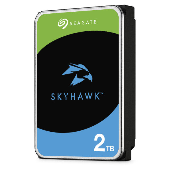 Seagate SkyHawk Surveillance ST2000VX017 Disco duro interno de vigilancia SATA III de 2 TB, 3,5" y 256 MB de caché