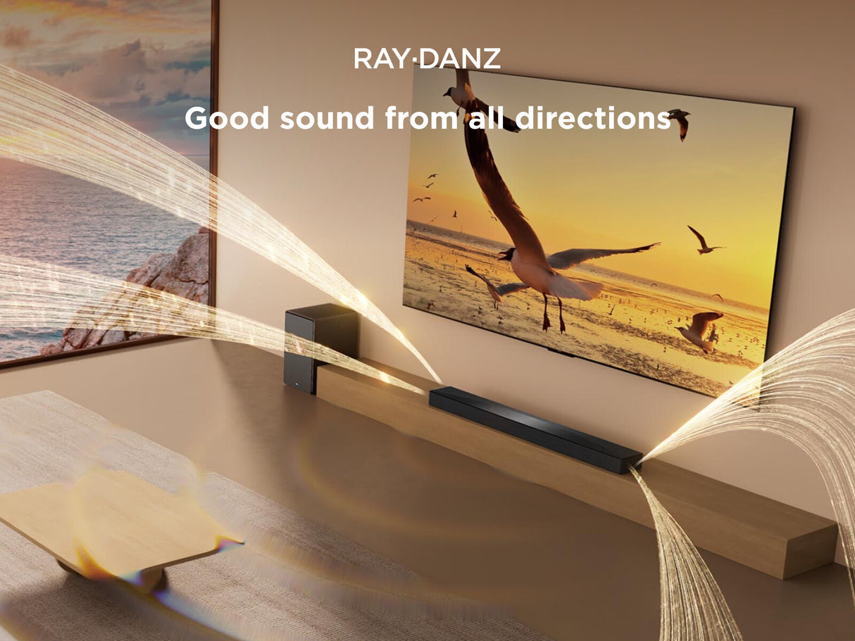 TCL Q Q65HK soundbar speaker Black, Titanium 5.1 channels 290 W