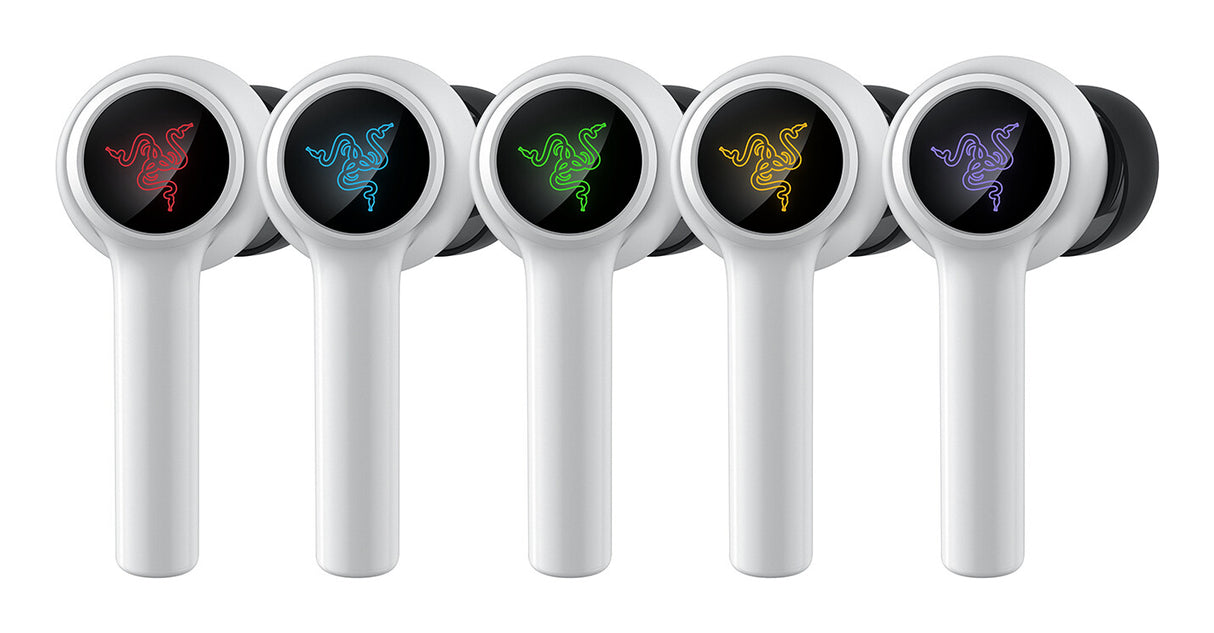 Razer Hammerhead HyperSpeed Headphones Wireless In-ear Gaming Bluetooth White