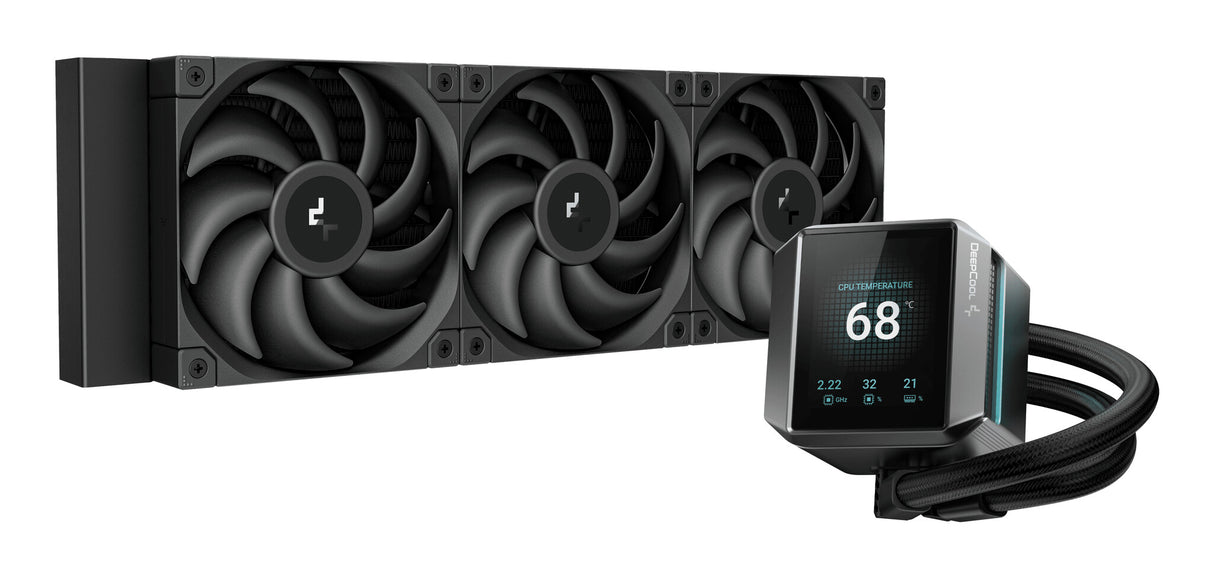 DeepCool MYSTIQUE 360 Processor All-in-one liquid cooler 12 cm Black 1 pc(s)