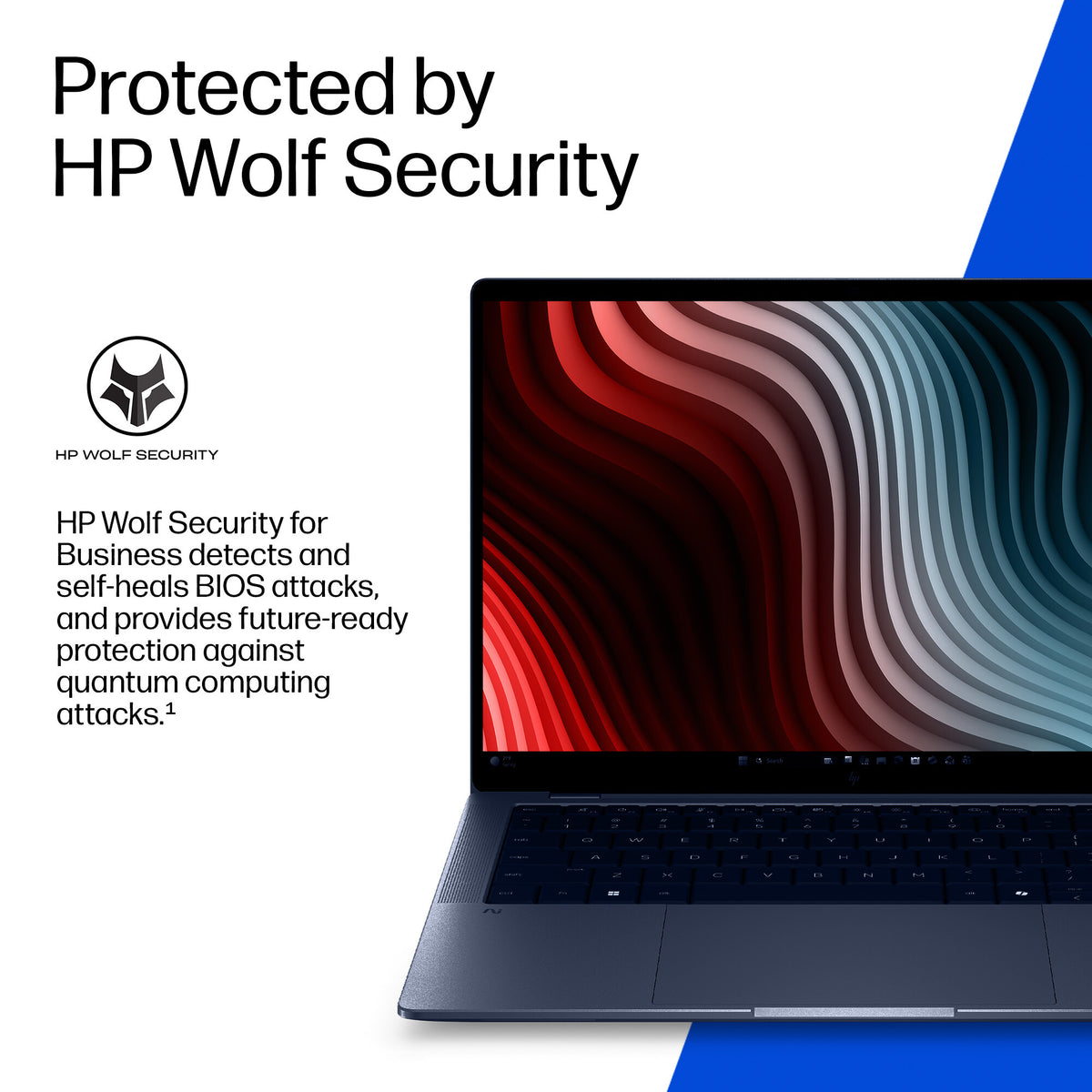HP EliteBook X G2a 14 inch Notebook Next Gen AI PC Wolf Pro Security Edition Copilot+ PC AMD Ryzen AI 7 PRO Laptop 35.6 cm (14") 3K 32 GB LPDDR5x-SDRAM 512 GB SSD Wi-Fi 7 (802.11be) Windows 11 Pro Blue