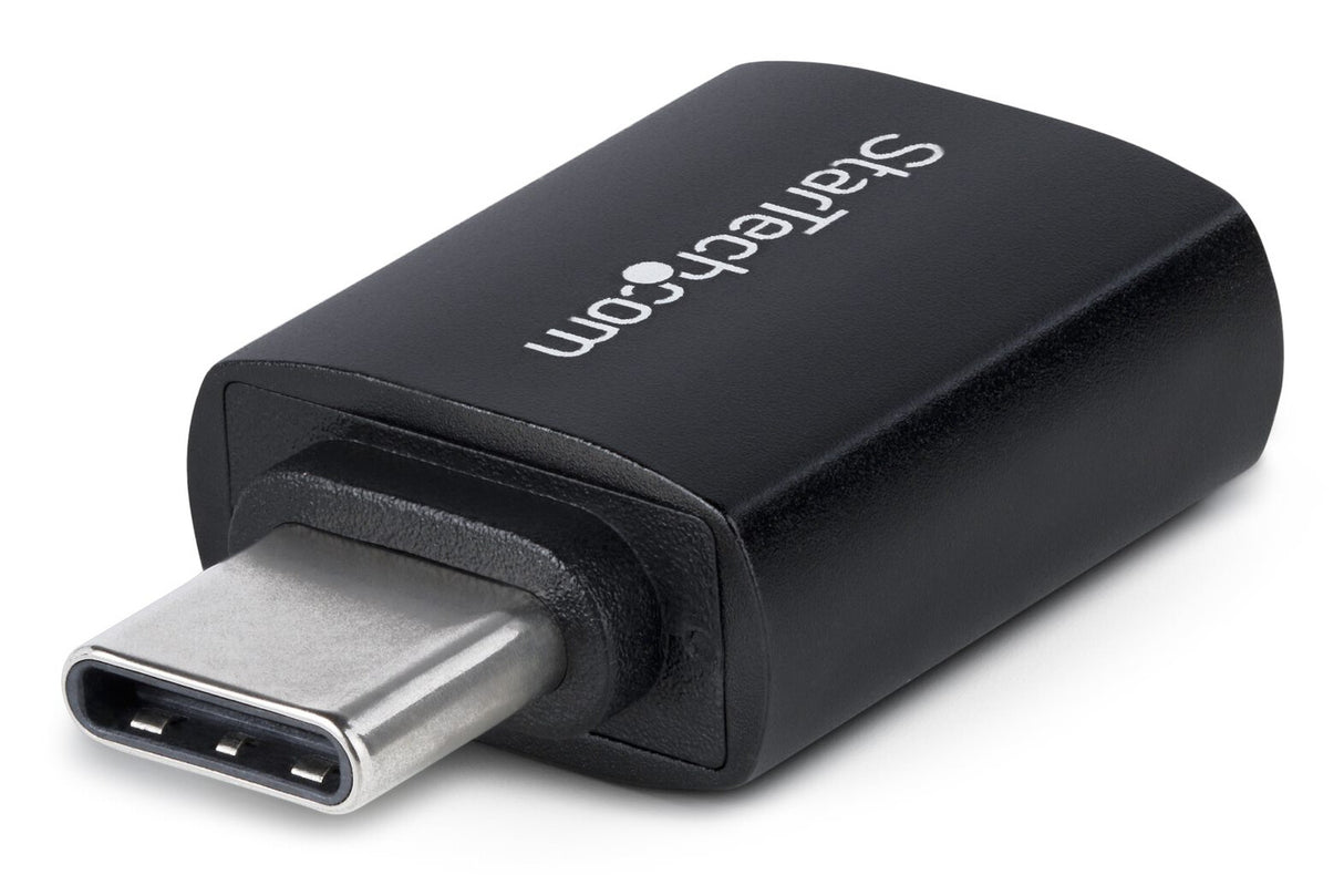 StarTech.com USB-C to USB-A Adapter, USB 5Gbps, Compact USB-C Male to USB-A Female Adapter, Durable Metal Housing, M/F