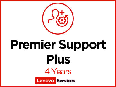 Lenovo Premier Support Plus Upgrade - Extended service agreement - parts and labour (for system with 3 years on-site warranty) - 4 years - on-site - for ThinkCentre M90, M900, M90a Gen 2, M90a Gen 3, M90a Pro Gen 3, M910, M920z AIO, M93, X1