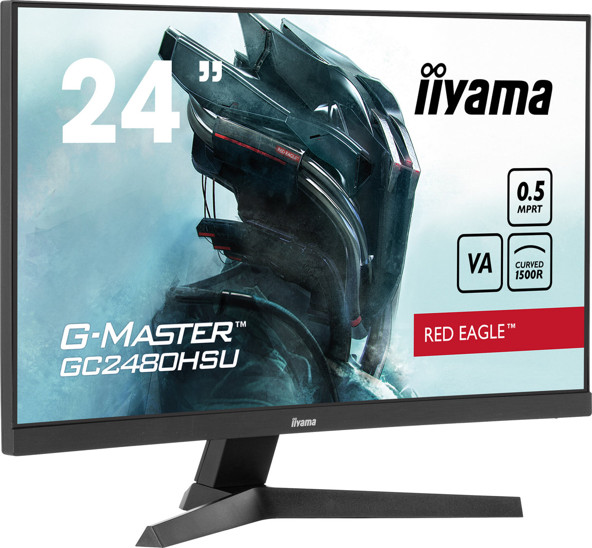 iiyama G-MASTER GC2480HSU-B1 computer monitor 59.9 cm (23.6") 1920 x 1080 pixels Full HD LED Black