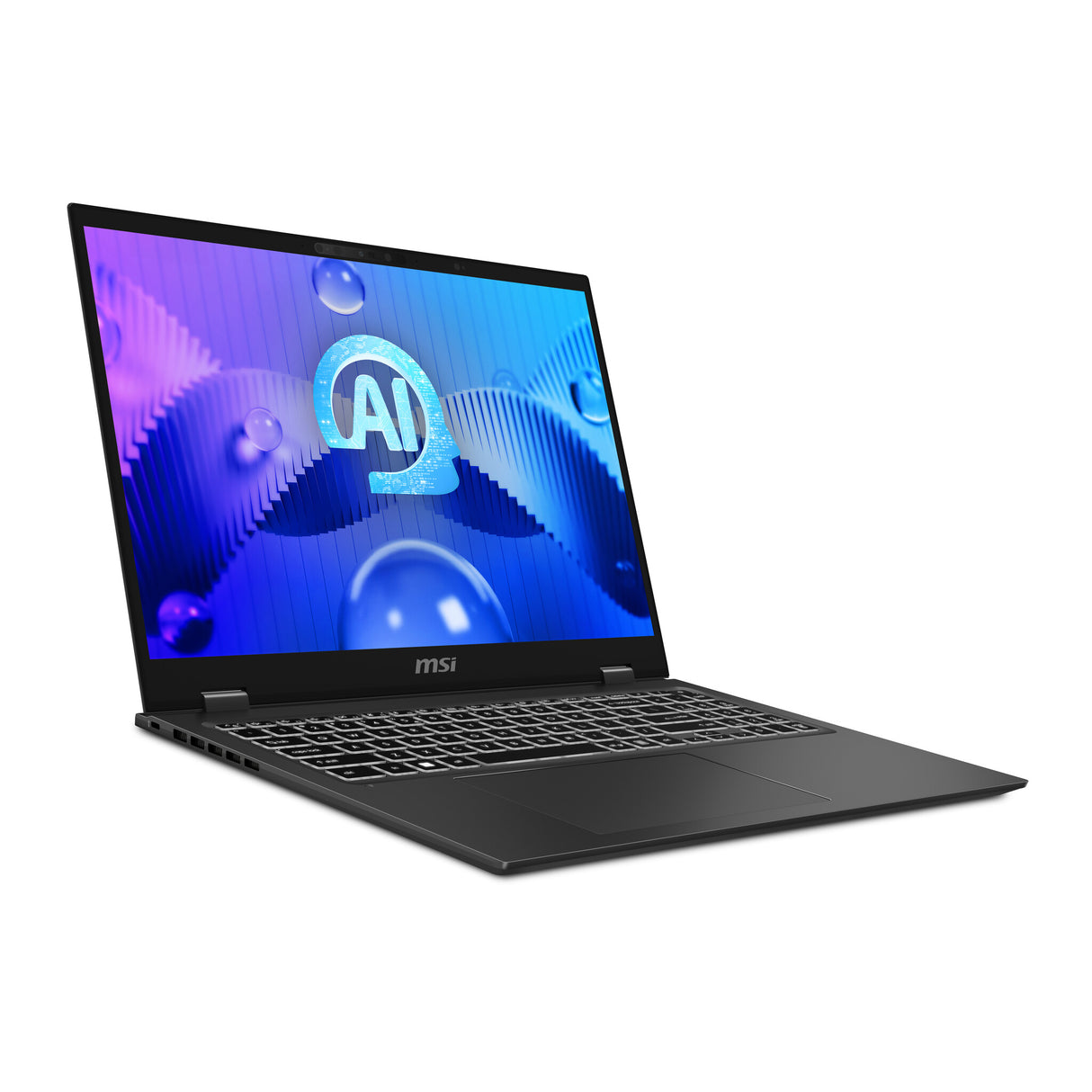 MSI Prestige 16 AI STUDIO B1VGG-040UK Intel Core Ultra 7 155H Laptop 40.6 cm (16") Quad HD+ 32 GB LPDDR5-SDRAM 1 TB SSD NVIDIA GeForce RTX 4070 Wi-Fi 7 (802.11be) Windows 11 Home Grey