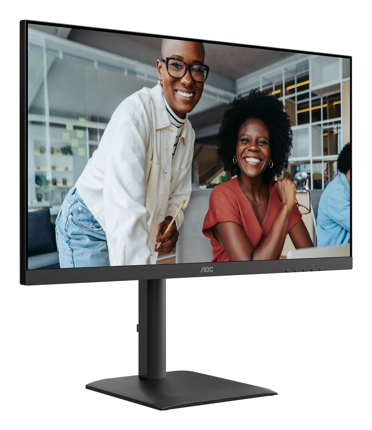 AOC E4 U27E4CV computer monitor 68.6 cm (27") 3840 x 2160 pixels 4K Ultra HD LED Black