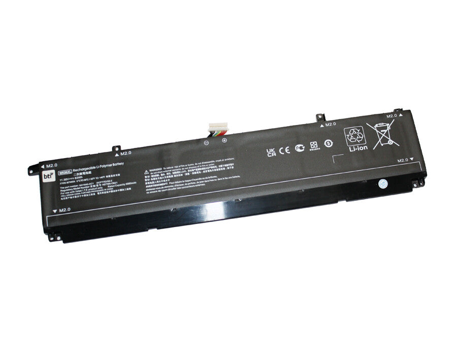 BTI M41711-005 compatible 83Wh 6-cell battery for HP OMEN 16 OMEN 17 VICTUS 16