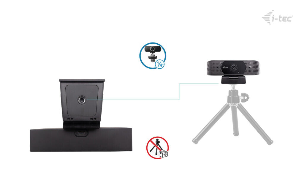 i-tec SOLOMON 500 4K PDAF Webcam