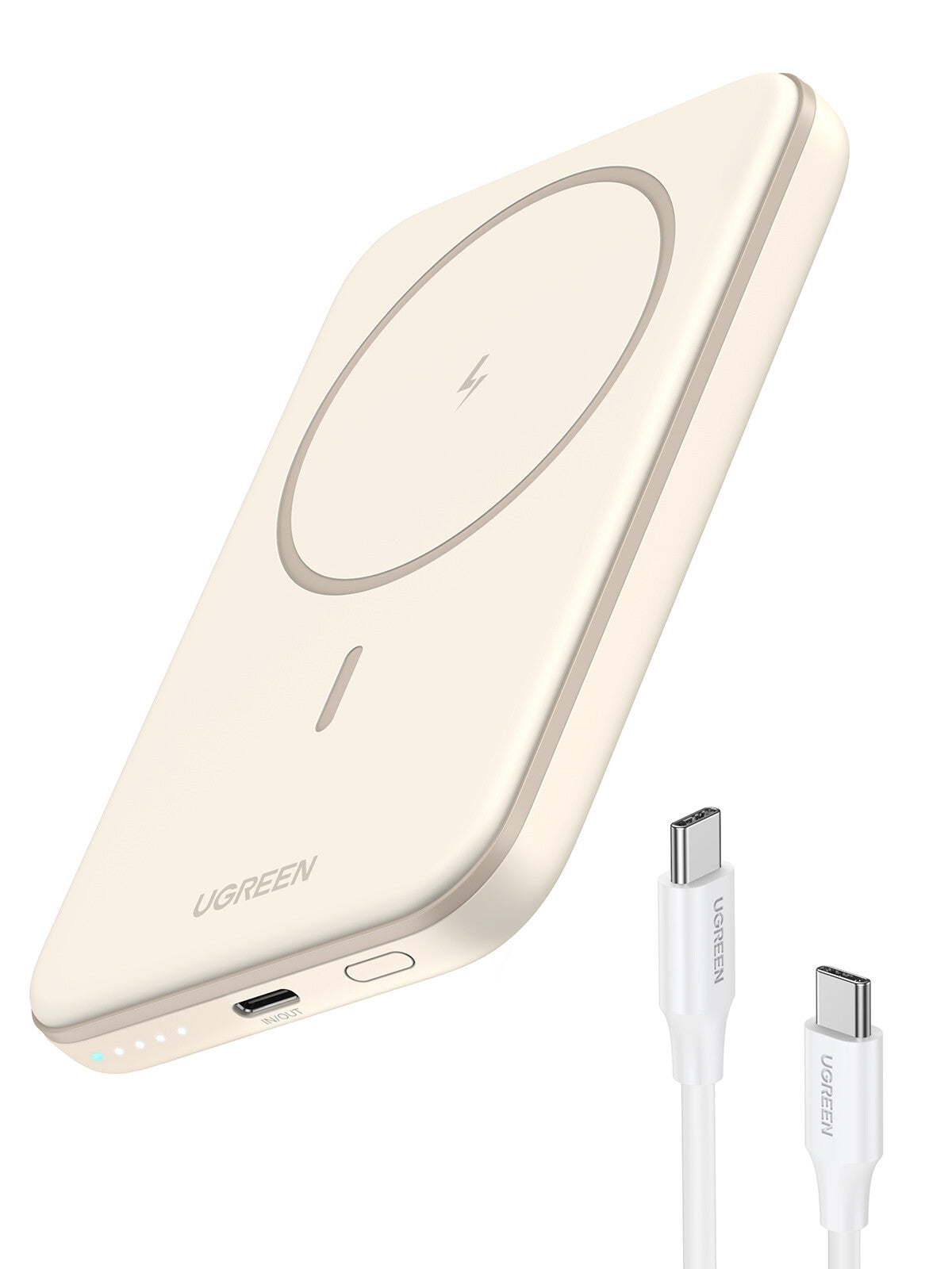 Ugreen 25207 power bank 5000 mAh Wireless charging Black