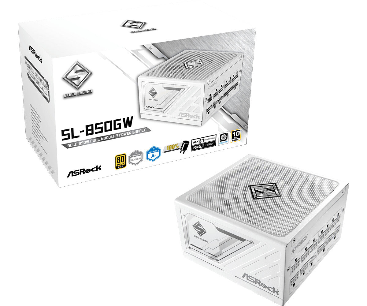 Asrock SL-850GW power supply unit 850 W 24-pin ATX ATX White