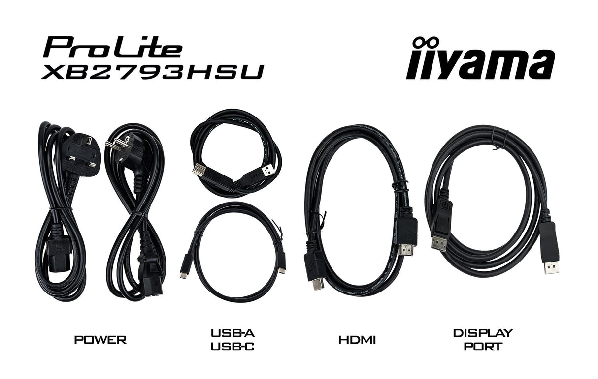 iiyama ProLite X4373UHSU-B2 computer monitor 108 cm (42.5") 3840 x 2160 pixels 4K Ultra HD LED Black