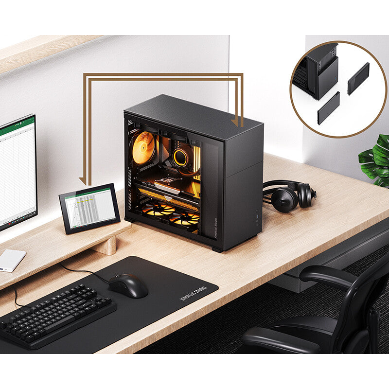 Jonsbo D41 STD Midi Tower Black