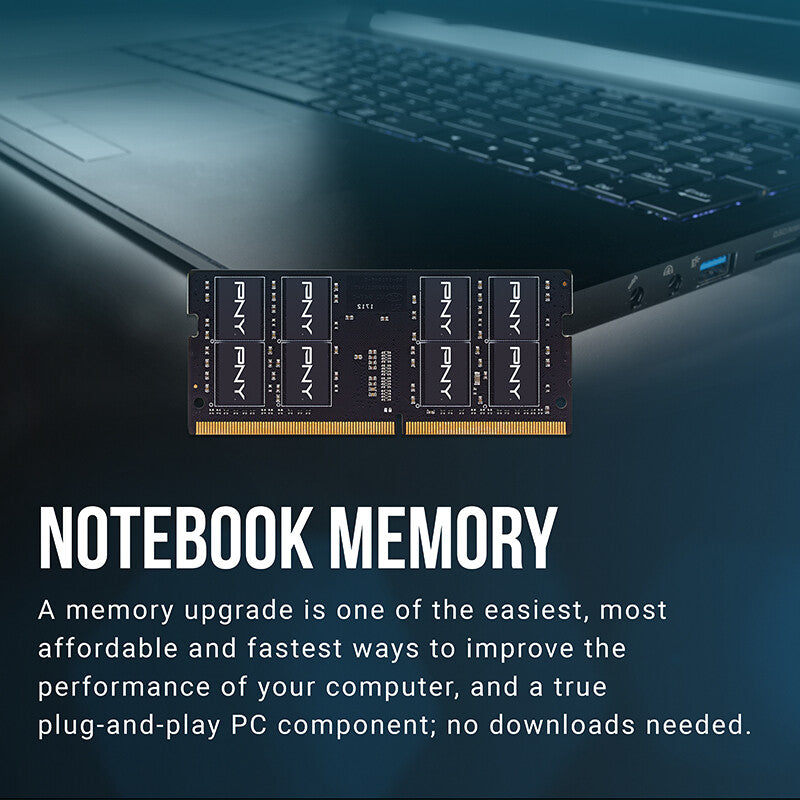PNY Performance memory module 16 GB 1 x 16 GB DDR4 260-pin SO-DIMM