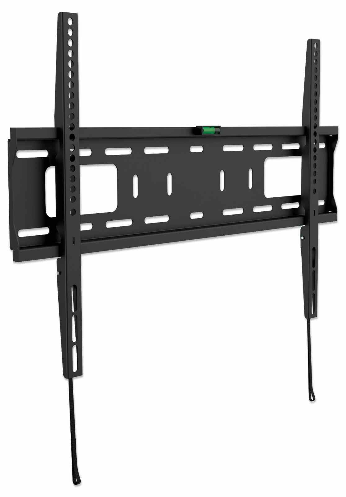 Manhattan Wall Mount for TV & Monitors (Fixed), For screens 37" to 65", VESA compatibility: all between 200x200mm to 600x400mm - check the dimensions of the four mounting holes on back of screen to ensure it fits, Max 50kg, Black, Bracket