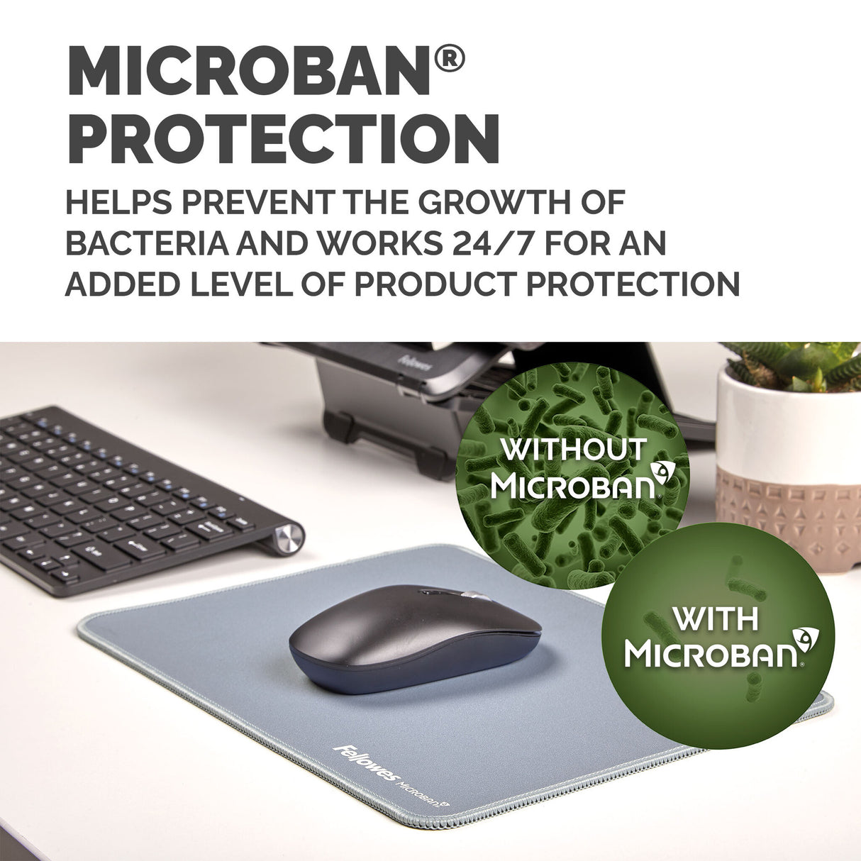 Fellowes Breyta (New) XL Mousepad Marine Blue